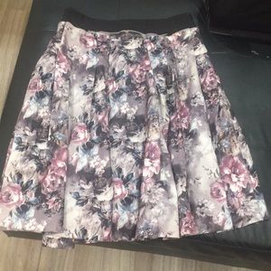 Miri floral skirt